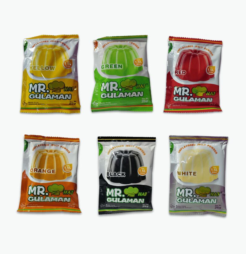 UNFLAVORED JELLY POWDER Mr Gulaman UNFLAVORED JELLY POWDER - Mr. Hat Gulaman - Image 1